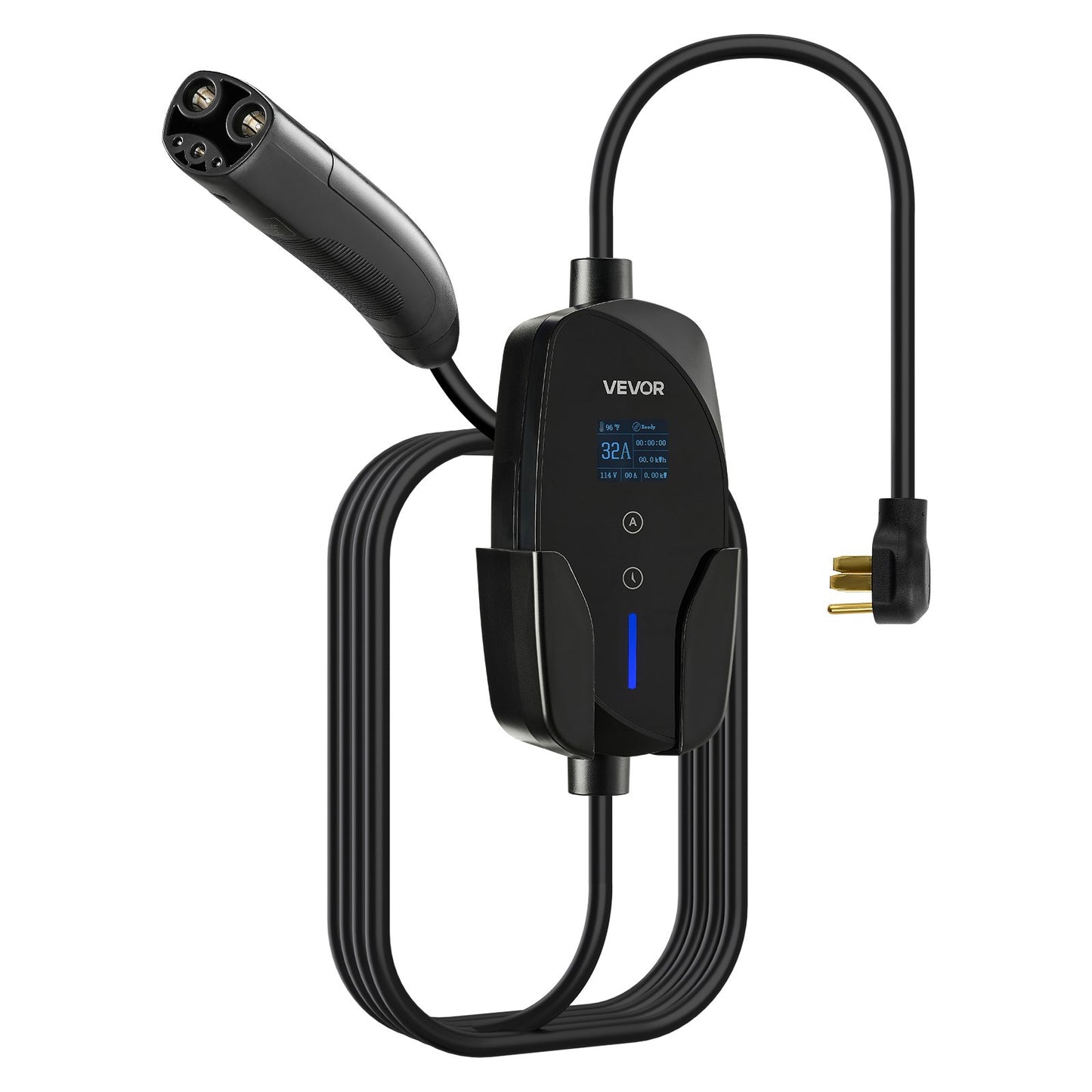 Level 2 Tesla Charger 32A EV Charger 240V NEMA 14-50P With 25 Ft Cable